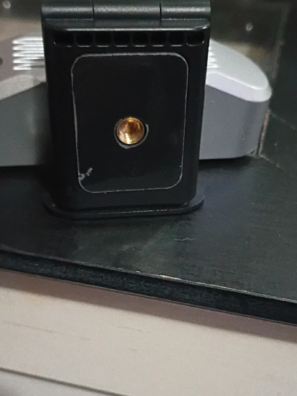Black USB Desktop Webcam with Built-In Microphone